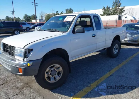 1999 Toyota Tacoma Prerunner V6 из США, поврежденный, VIN 4TASN92N0XZ462955